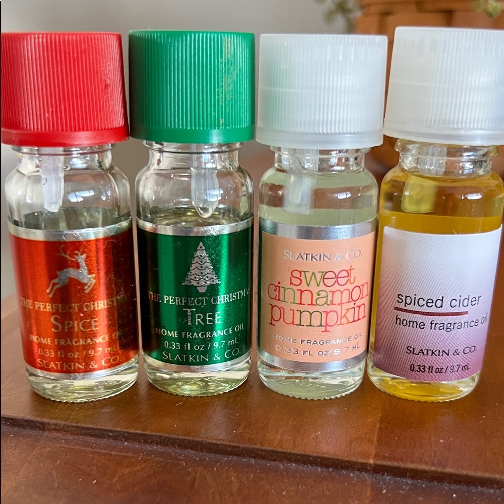 4 Bath & Bodyworks/Slatkin Fragrance Oils